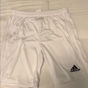 Adidas soccer shorts. Size youth XL.